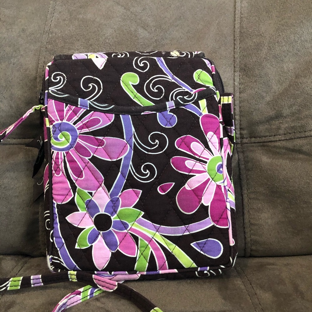 💙💙Vera Bradley Purple Punch Mini Hipster - Picture 2 of 3